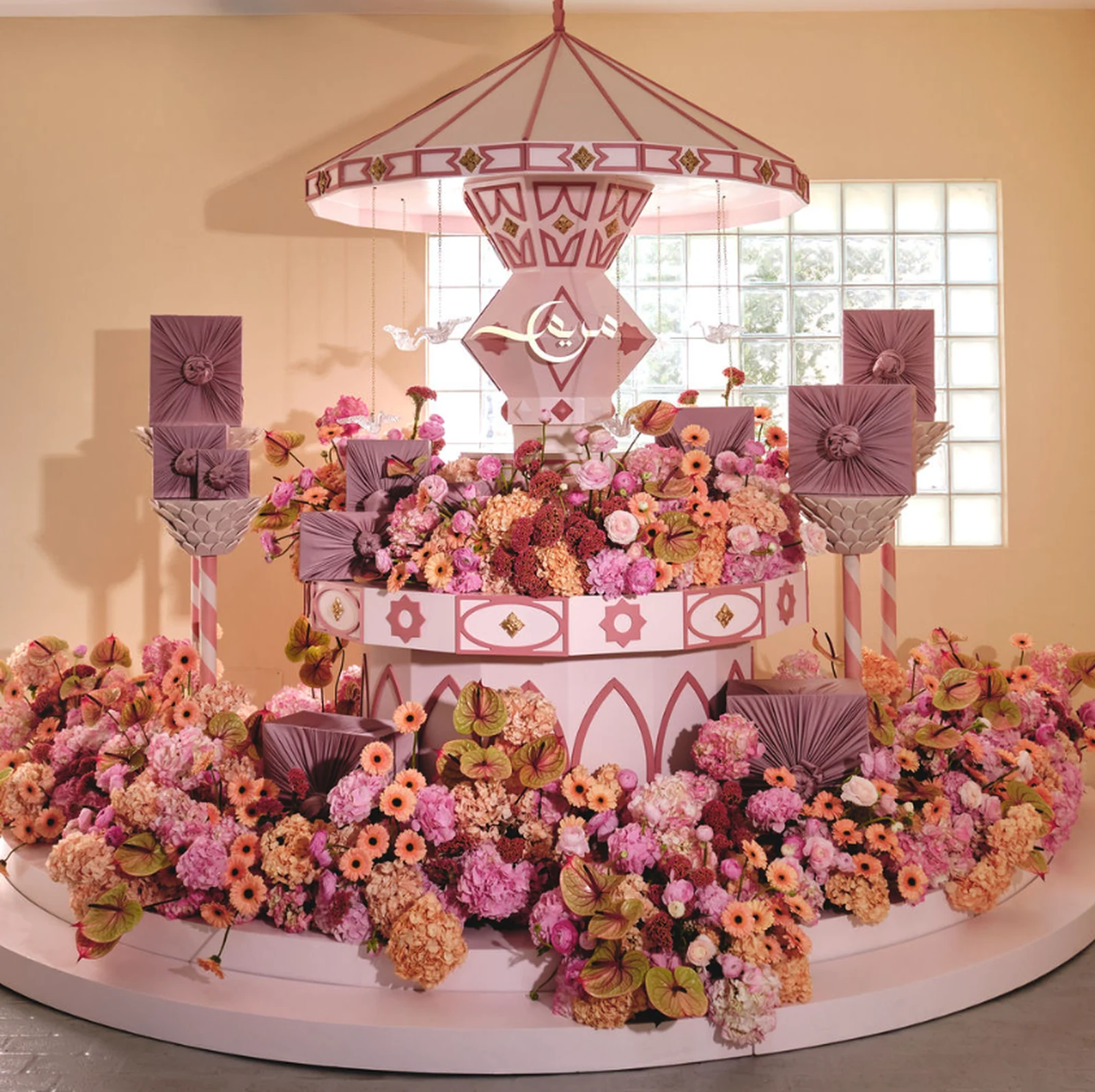 Galaray atelier — silent flower arrangement room